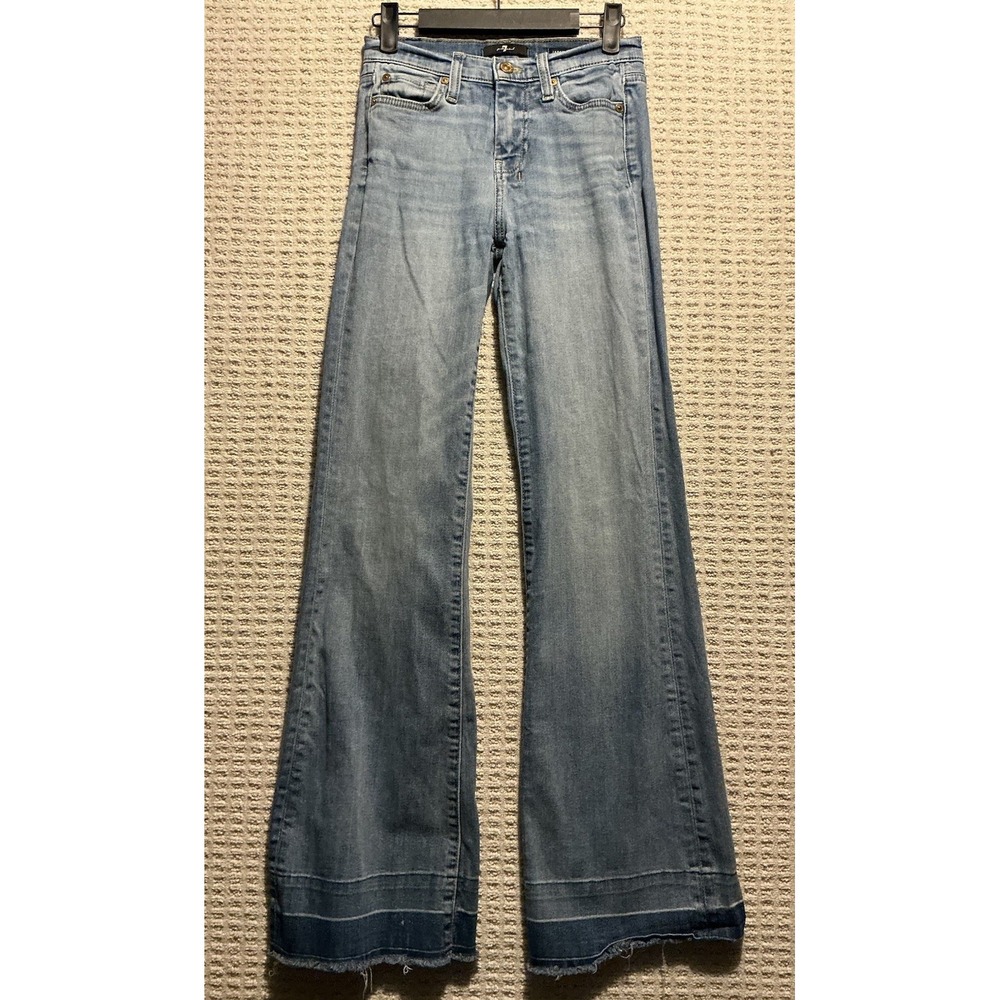 7 Seven For All Mankind DOJO Japanese Fabric Taylorless Tribeca Jeans 25x33